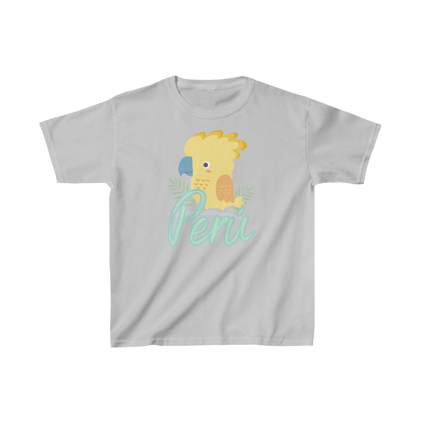 Best Peruvian Kids Tee "Peru Gallito de las Rocas"