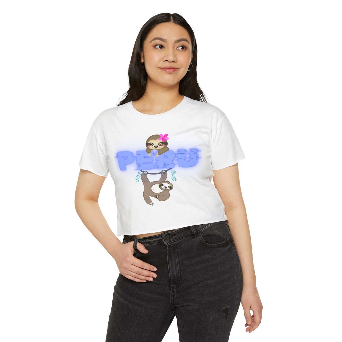 Best Peruvian Crop Top "Peru Jungle Love"