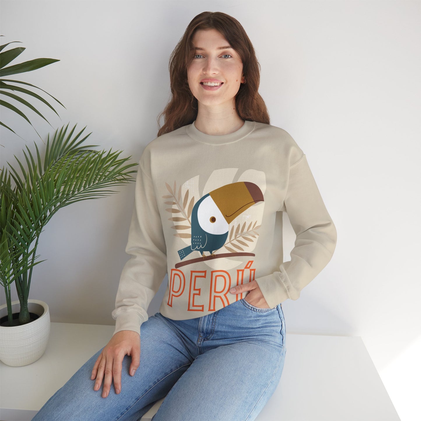 Best Unisex Peruvian Sweatshirt "Peru Tucan"
