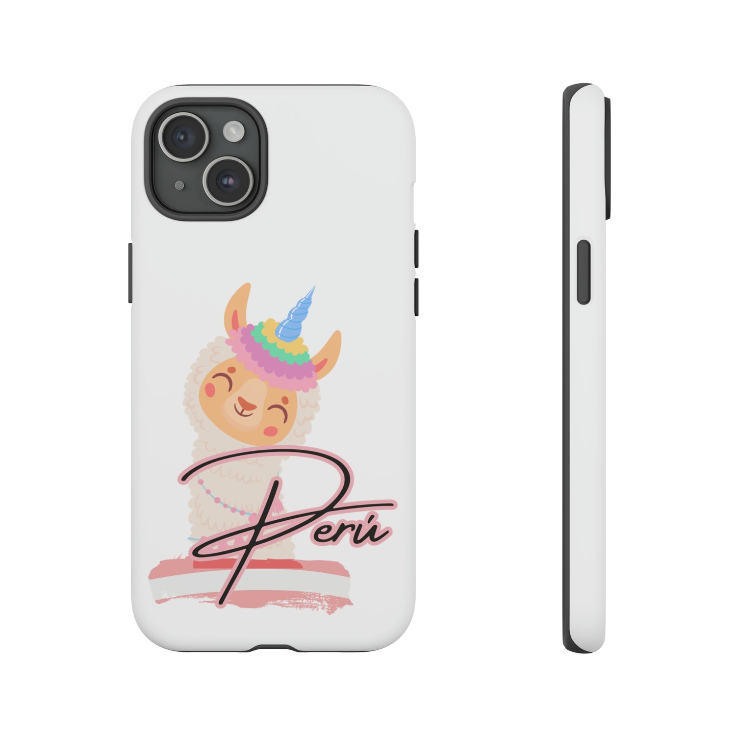 Tough iPhone Case "Llama Love on-the-Go"