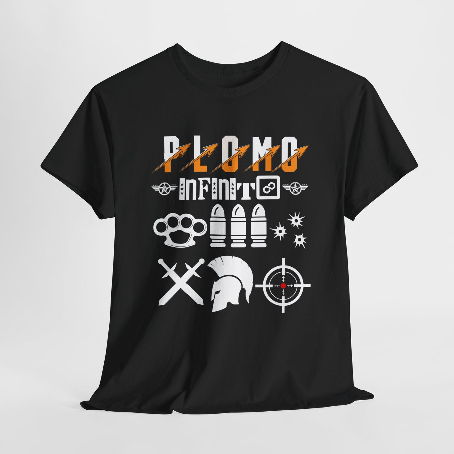 Unisex Heavy Cotton Tee Plomo Infinito 1