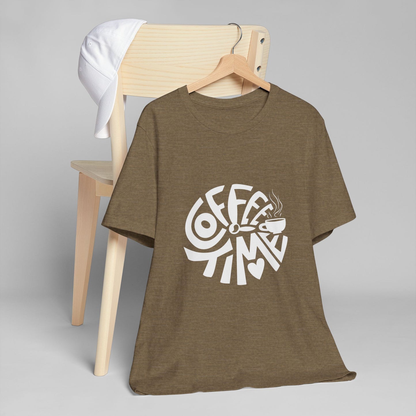 Coffee Time T-Shirt – Retro Coffee Lover Graphic Tee (USA Shipping)