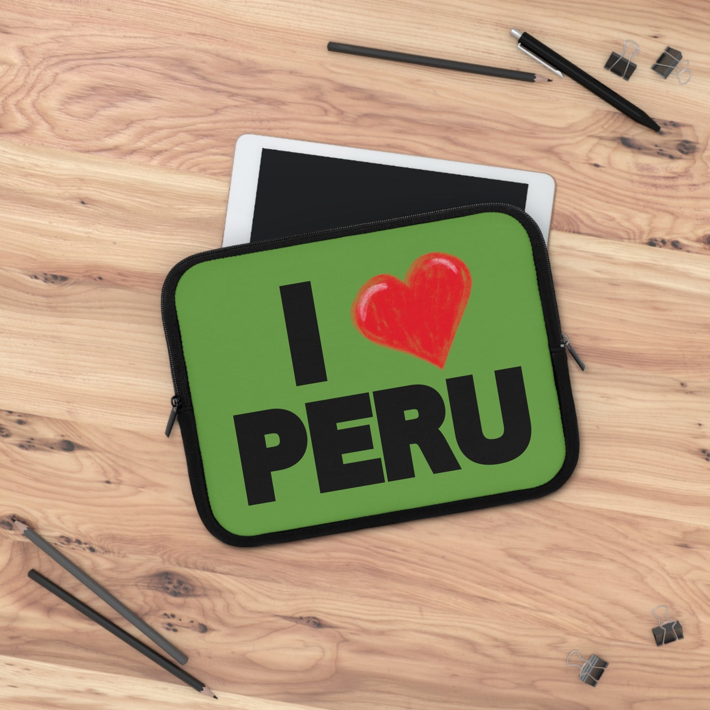 Peruvian Laptop Sleeve "Love Peru"