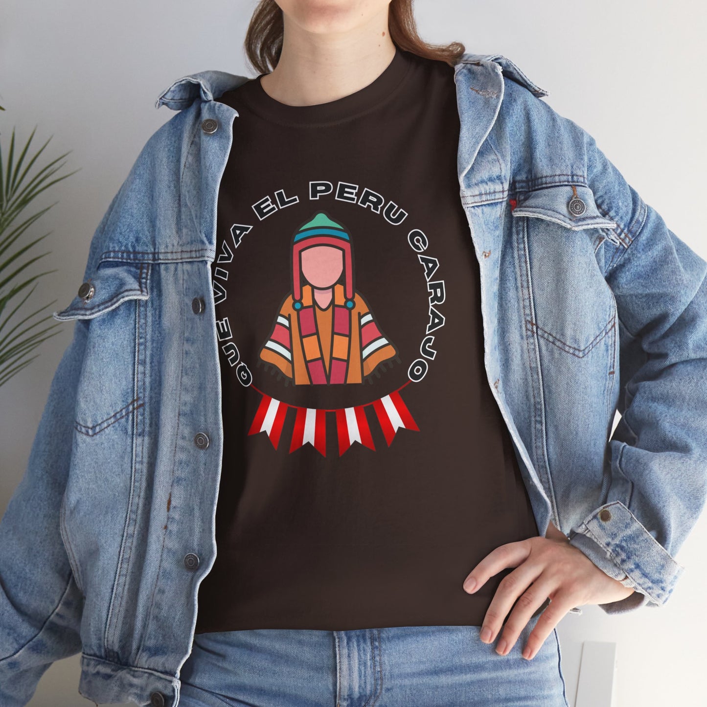 Best Peruvian Unisex T-Shirt "Que Viva El Peru Carajo