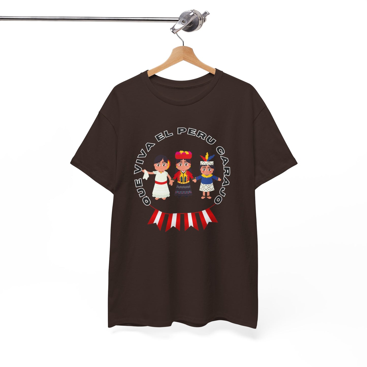Best Peruvian Unisex T-Shirt "Que Viva El Peru Carajo he Dicho"