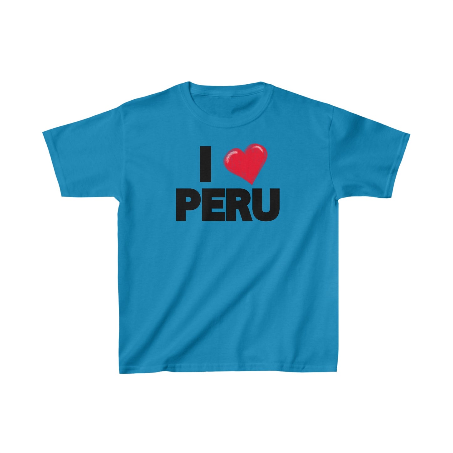 Best Peruvian Kids Tee "I Love Peru"