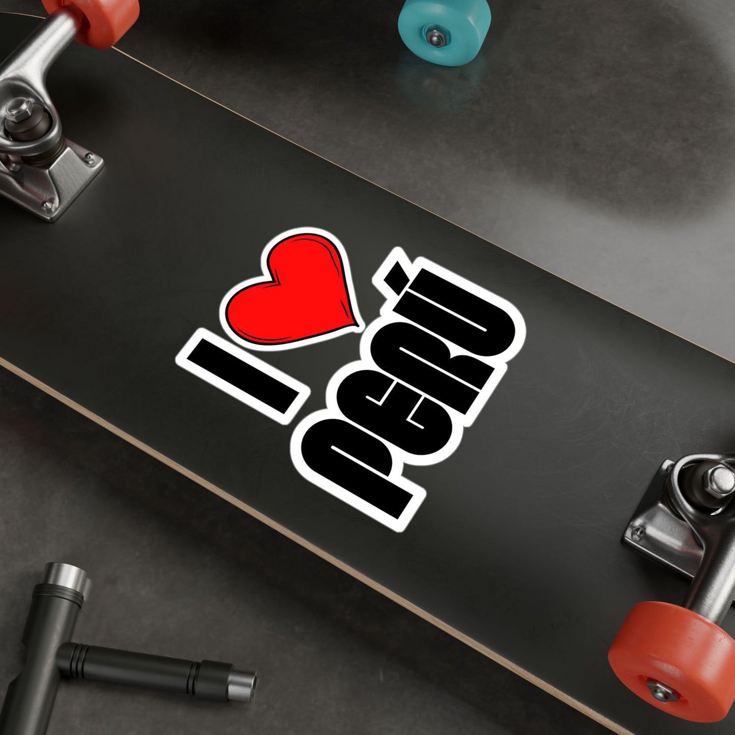 Best I Love Peru Sticker - Vinyl Decal