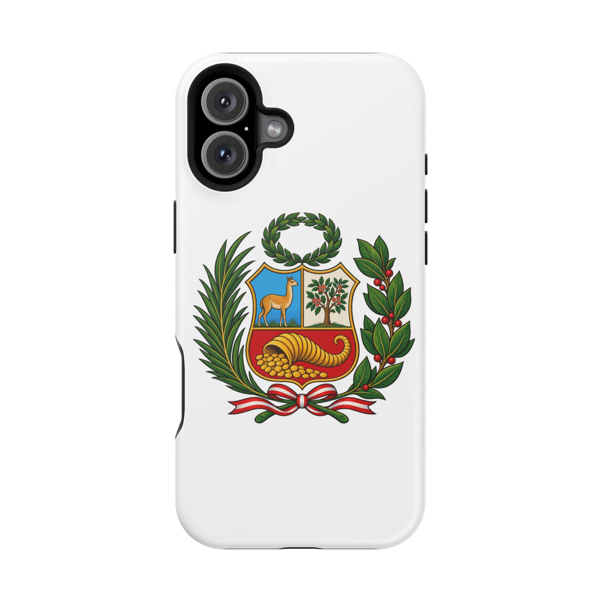 Best Peru Coat of Arms Phone Case - Escudo Nacional Gift