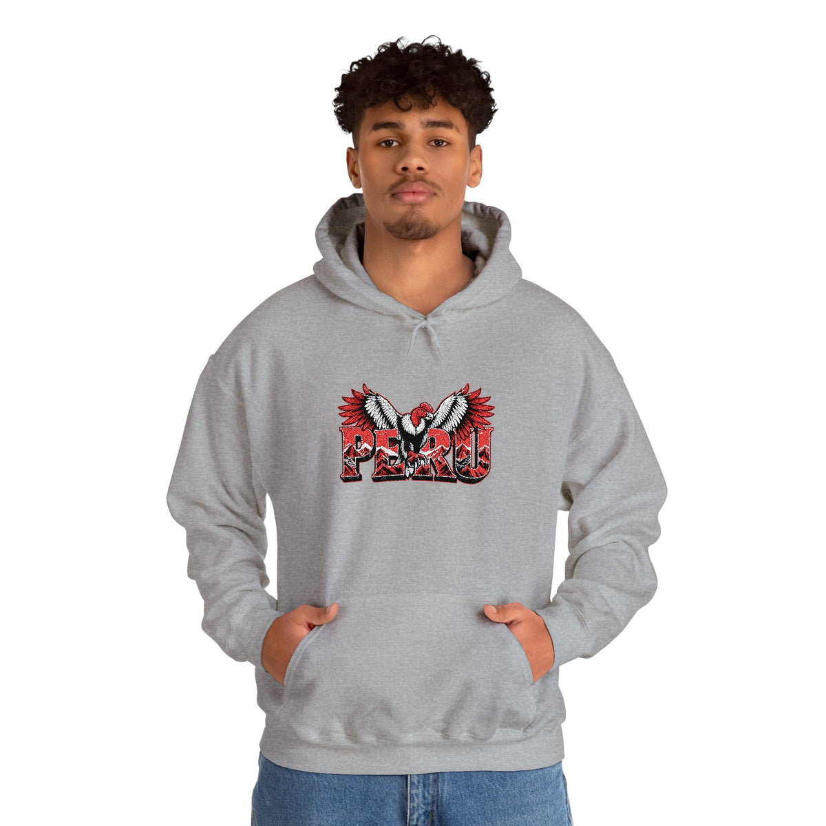 Best Peru Condor Embroidered Hoodie in USA