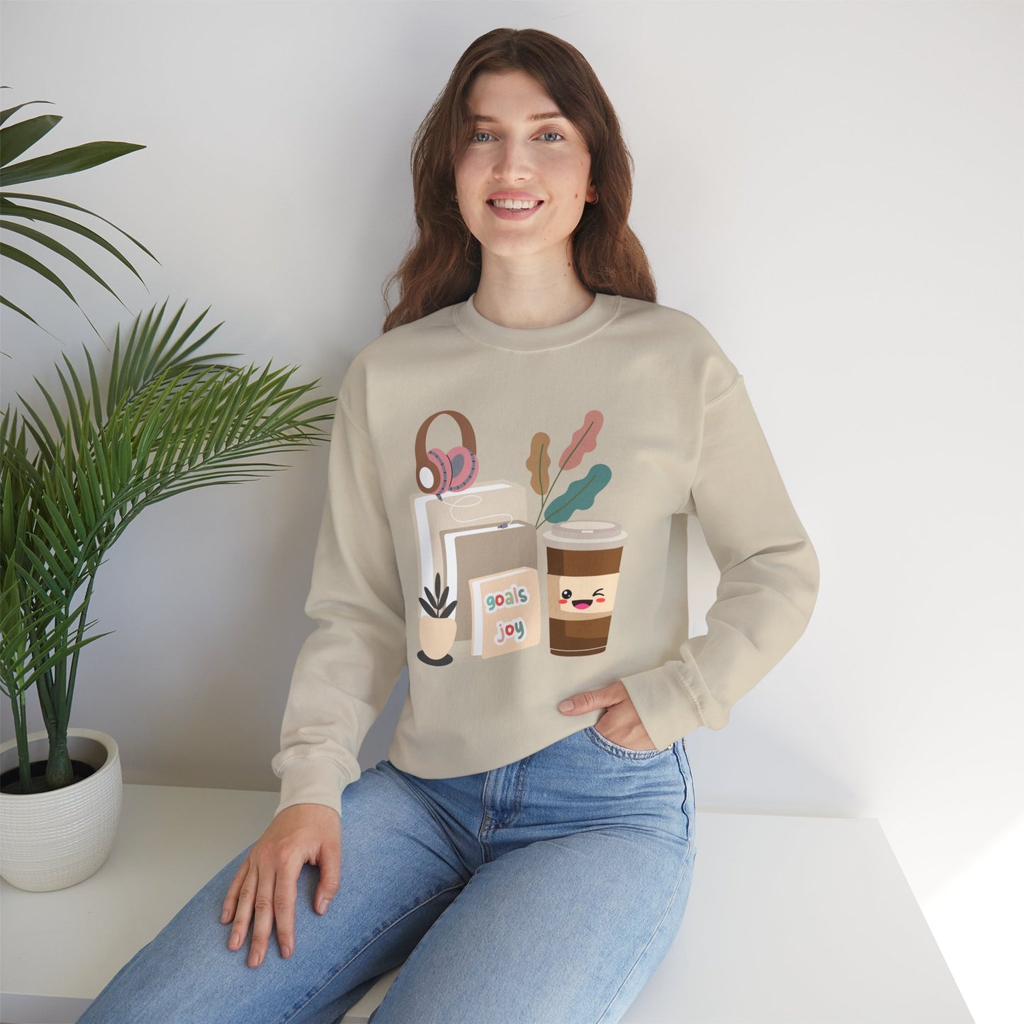 Best Unisex Coffee Sweatshirt for Triple-Threat Enthusiasts: Caffeine, Pages & Playlist