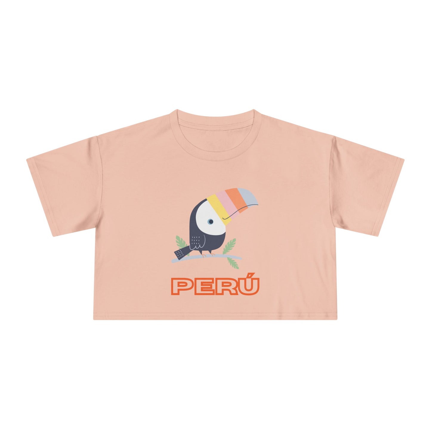 Best Peru Toucan Crop Top Bold Design | Peruvian Gift USA
