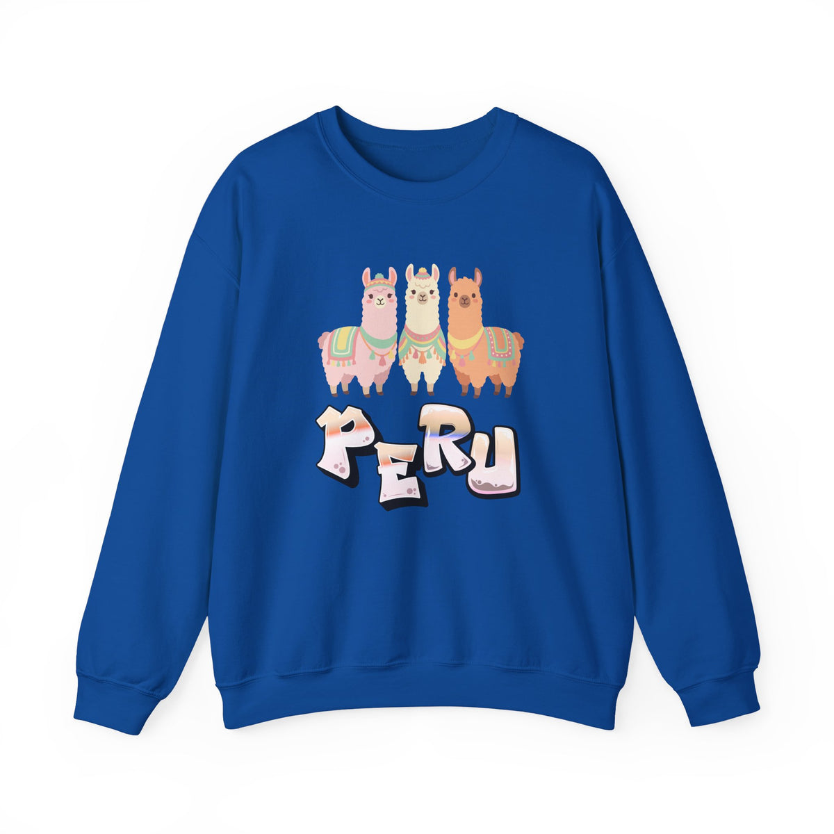 Best Peru Three Llamas Sweatshirt - Peruvian Crewneck