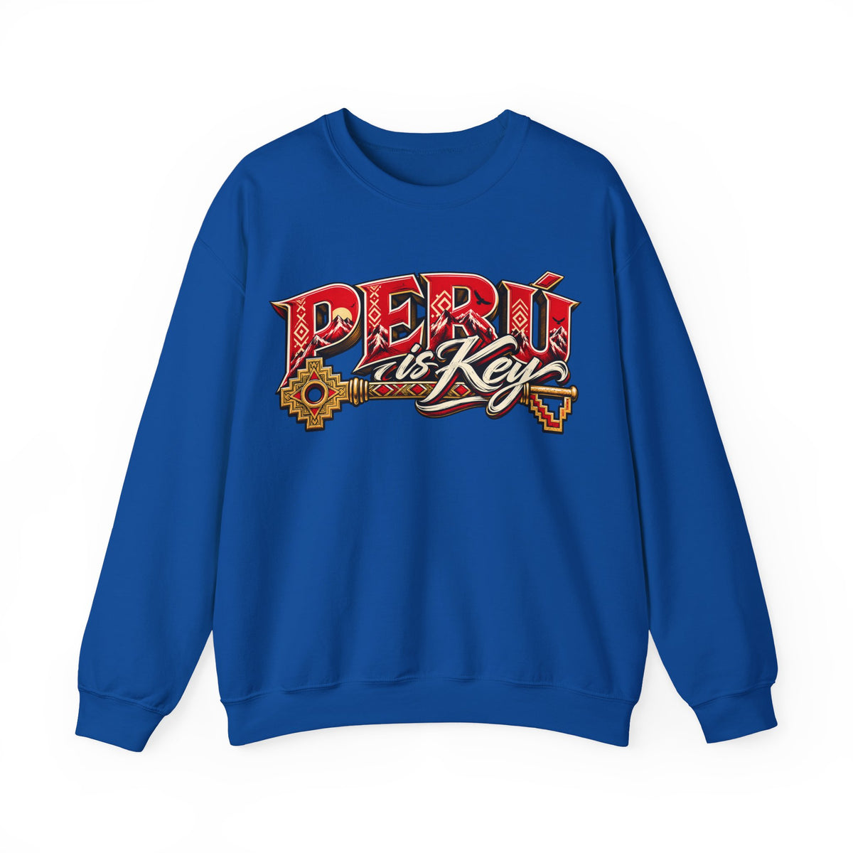 Best Peru is Key Sweatshirt - Andes Sun & Condor Crewneck