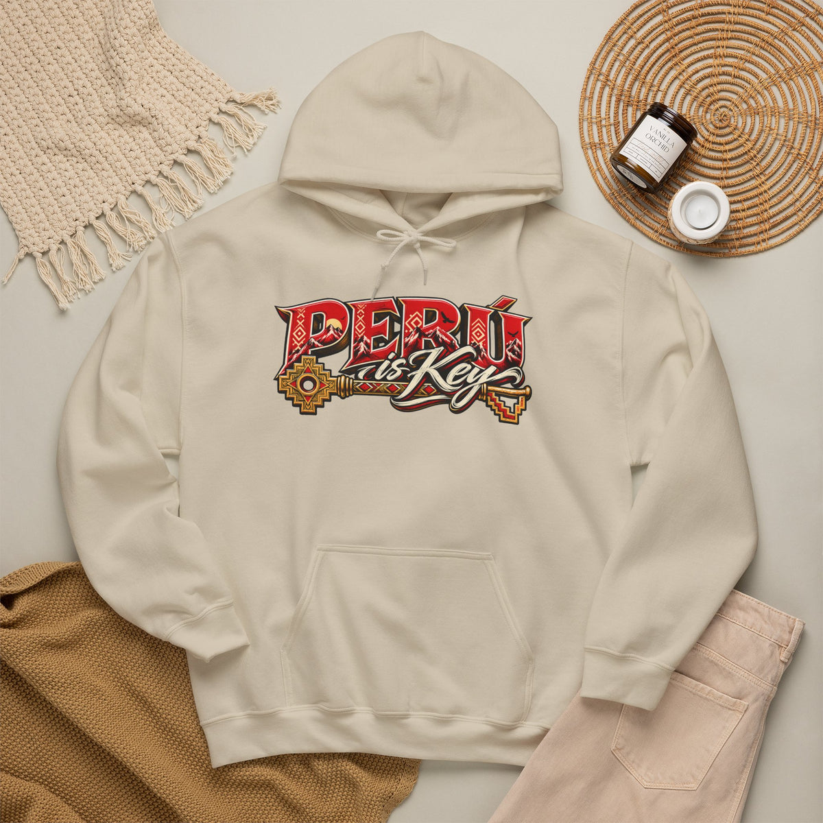 Best Peru is Key Hoodie - Andes & Chakana Peruvian Gift