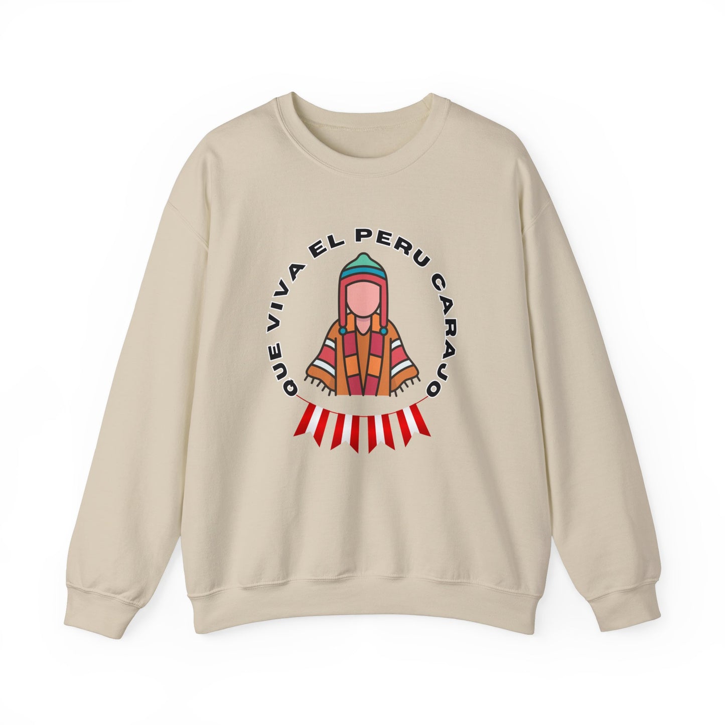 Best Peruvian Unisex Sweatshirt "Que Viva El PERU Carajo"