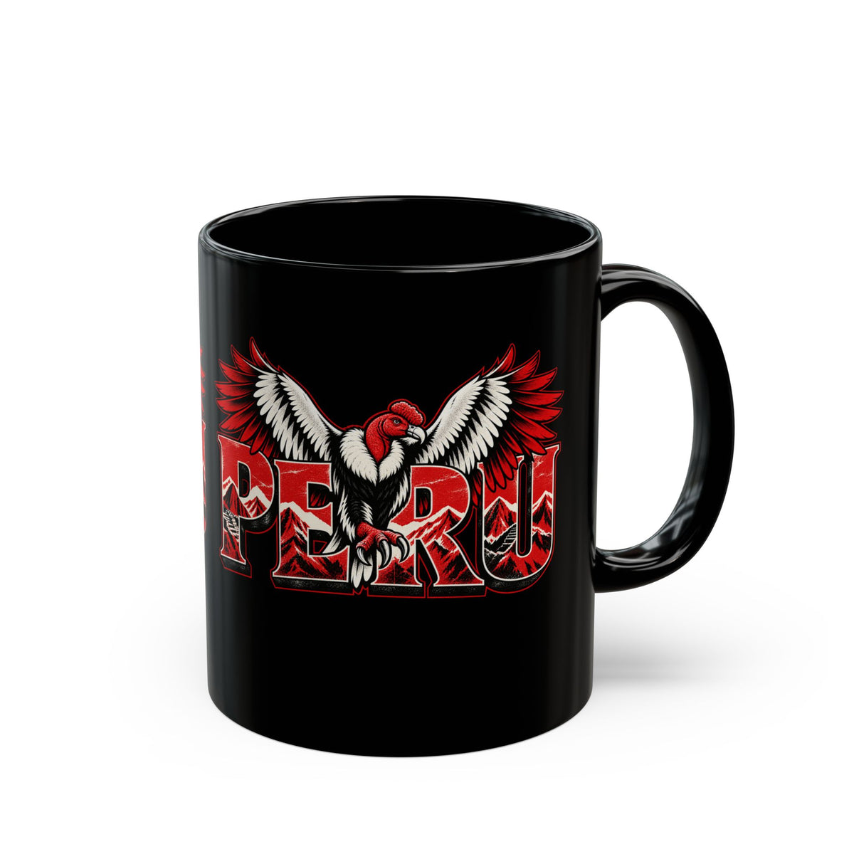 Best Peruvian Black Coffee Mug "Peru Condor"