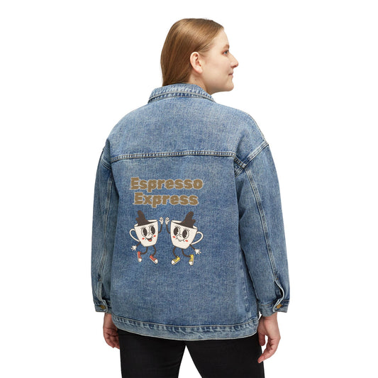 Best Women's Denim Coffee Jacket That's an Espresso Express Statement: Brew & Blue