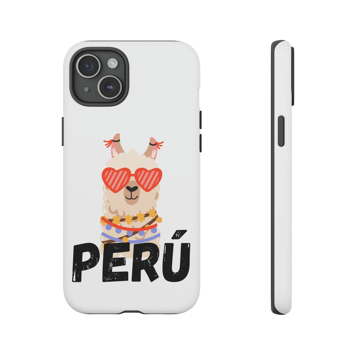 Tough iPhone  Cases "Peruvian Llama"