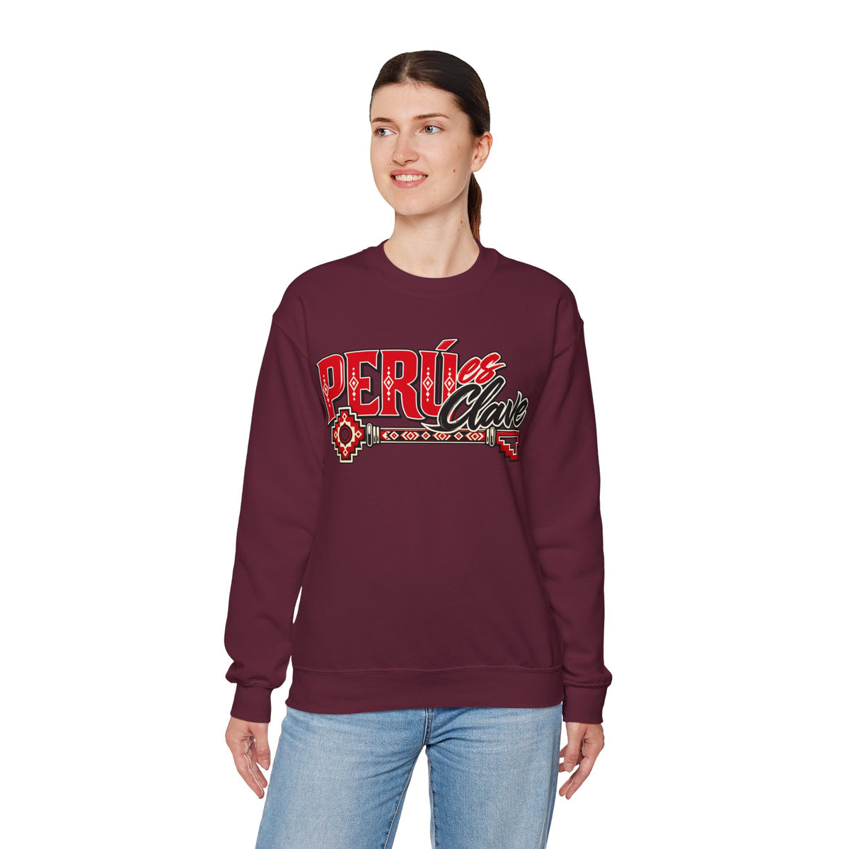 Best Perú es Clave Sweatshirt - Chakana Key Crewneck Gift