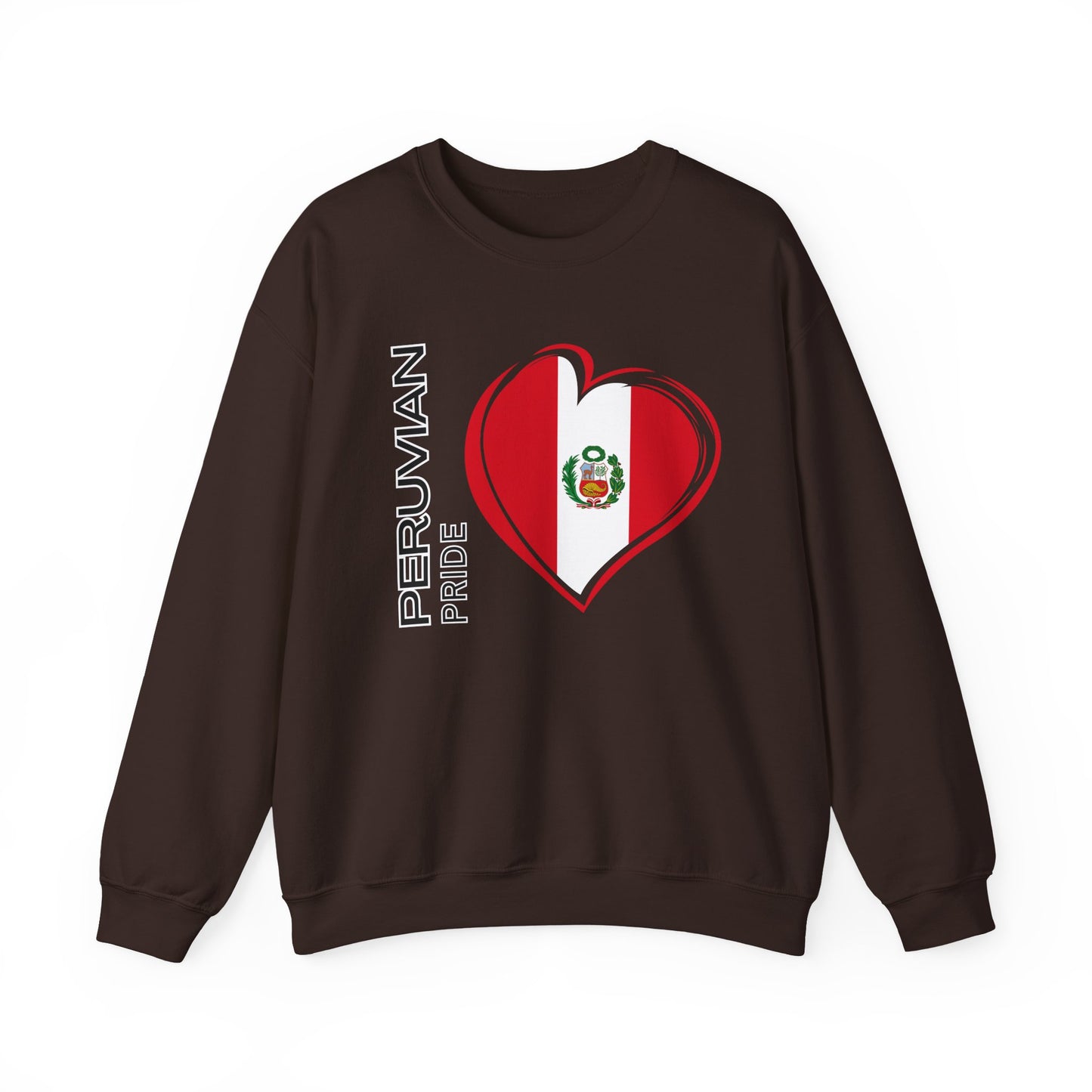 Best Peruvian Unisex Sweatshirt "Peruvian Pride Heart"