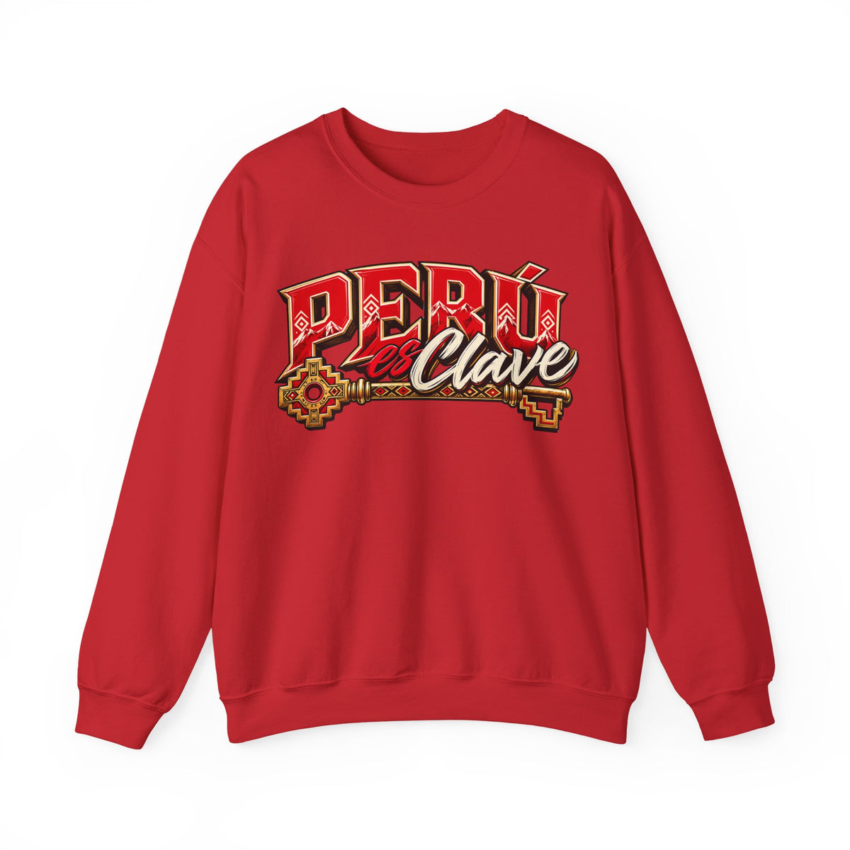 Best Perú es Clave Sweatshirt - Gold Key & Andes Crewneck