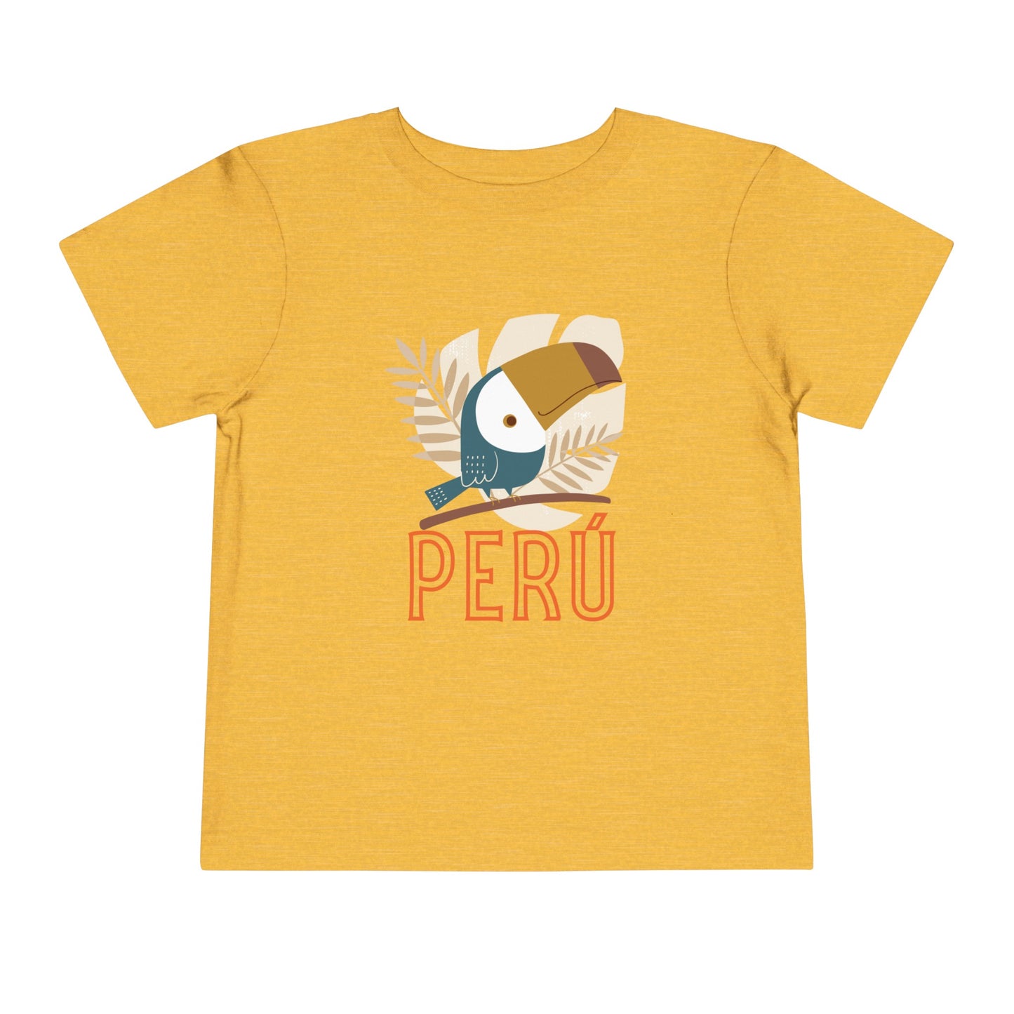 Best PeruvianToddler Short Sleeve Tee "Peru Toucan"