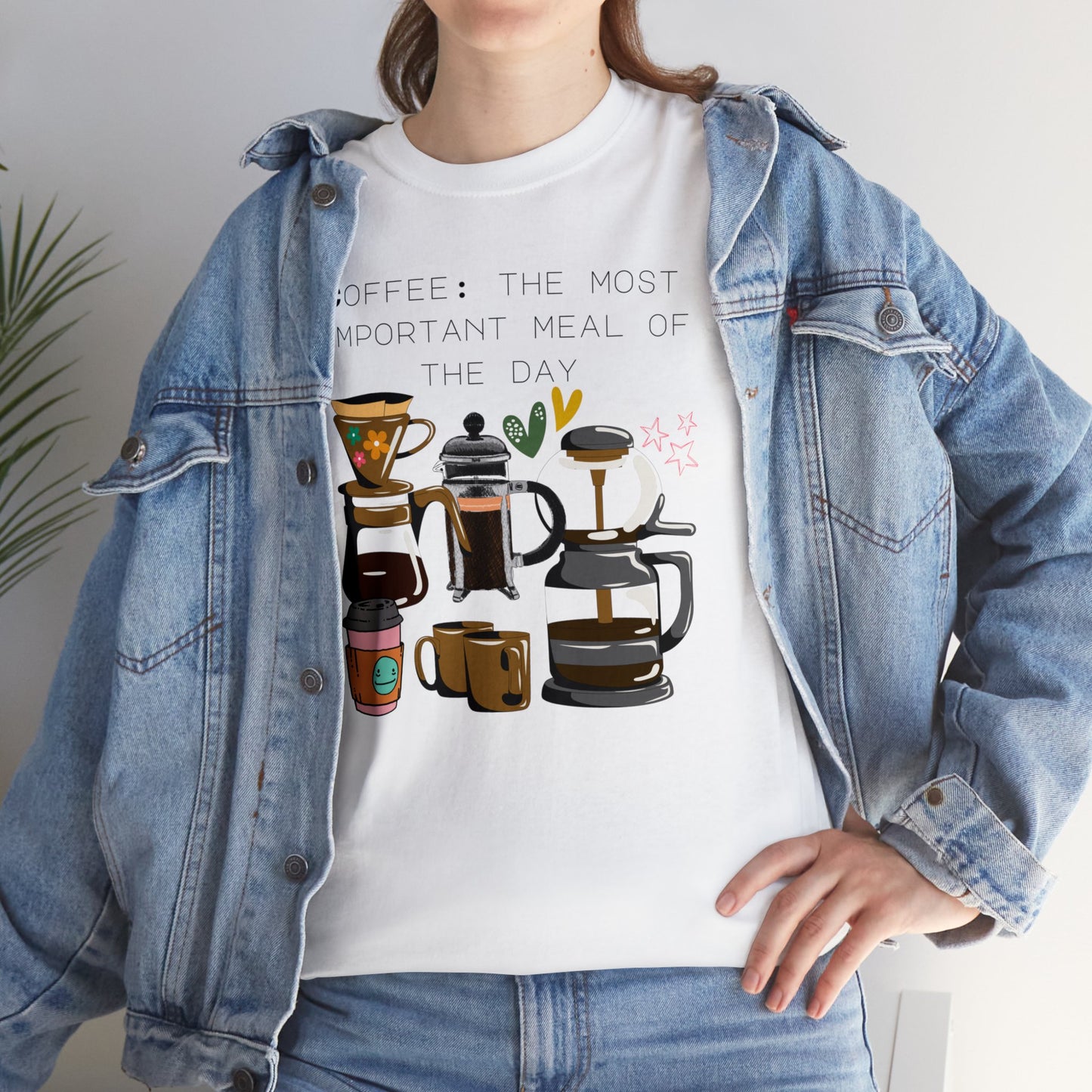 Best Unisex Coffee T-Shirt "Coffee: the most important meal of the day"