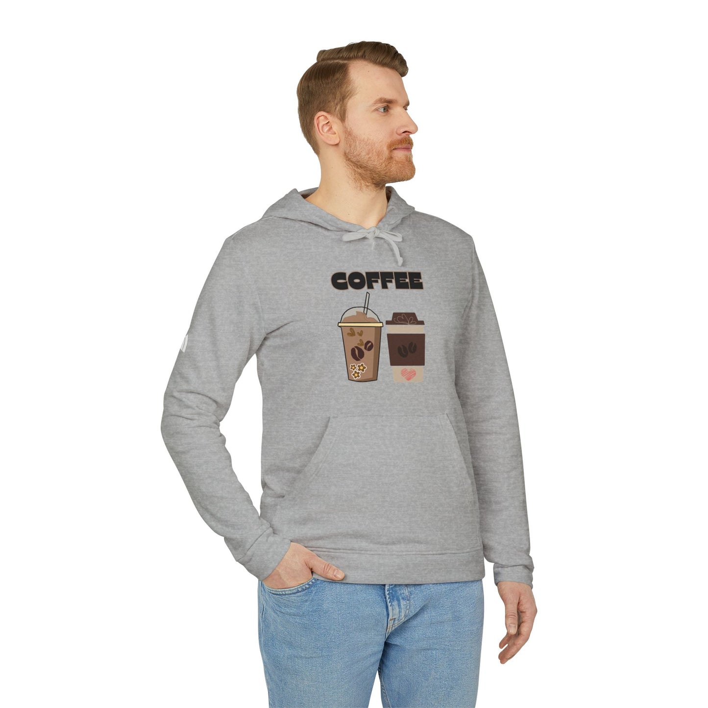 Best Customized adidas Unisex Fleece Coffee Hoodie For Coffee Addicts