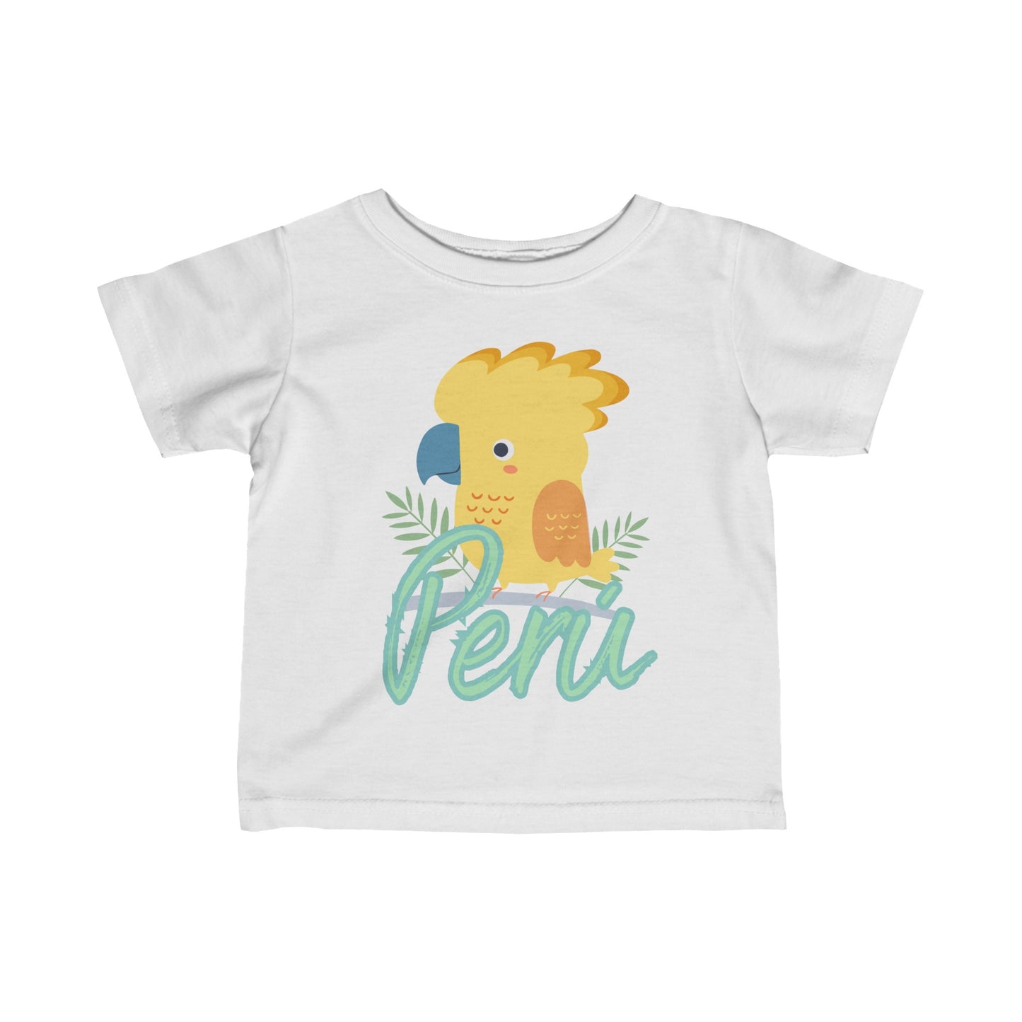 Best Peruvian Infant Fine Jersey Tee "Peru Gallito de Las Rocas"