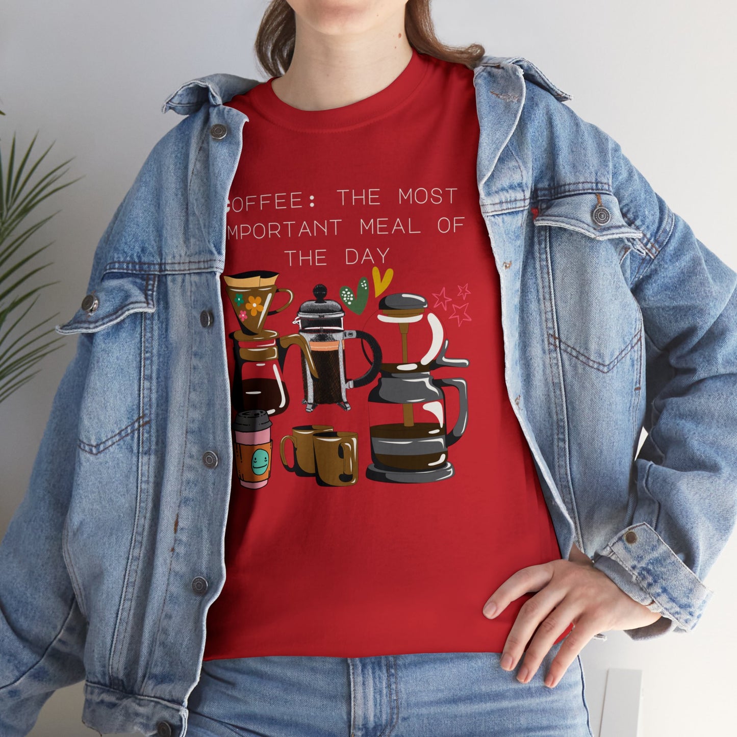 Best Unisex Coffee T-Shirt "Coffee: the most important meal of the day"