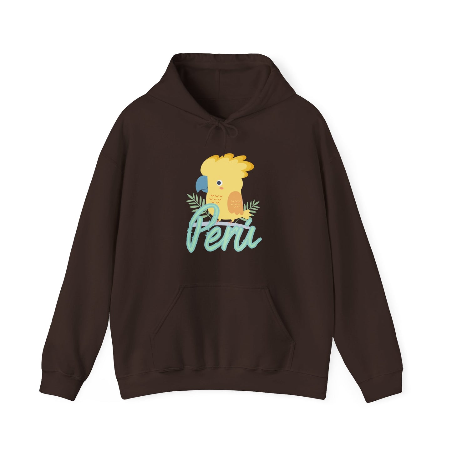 Best Peruvian Unisex Hoodie "Peru Cockatoo"
