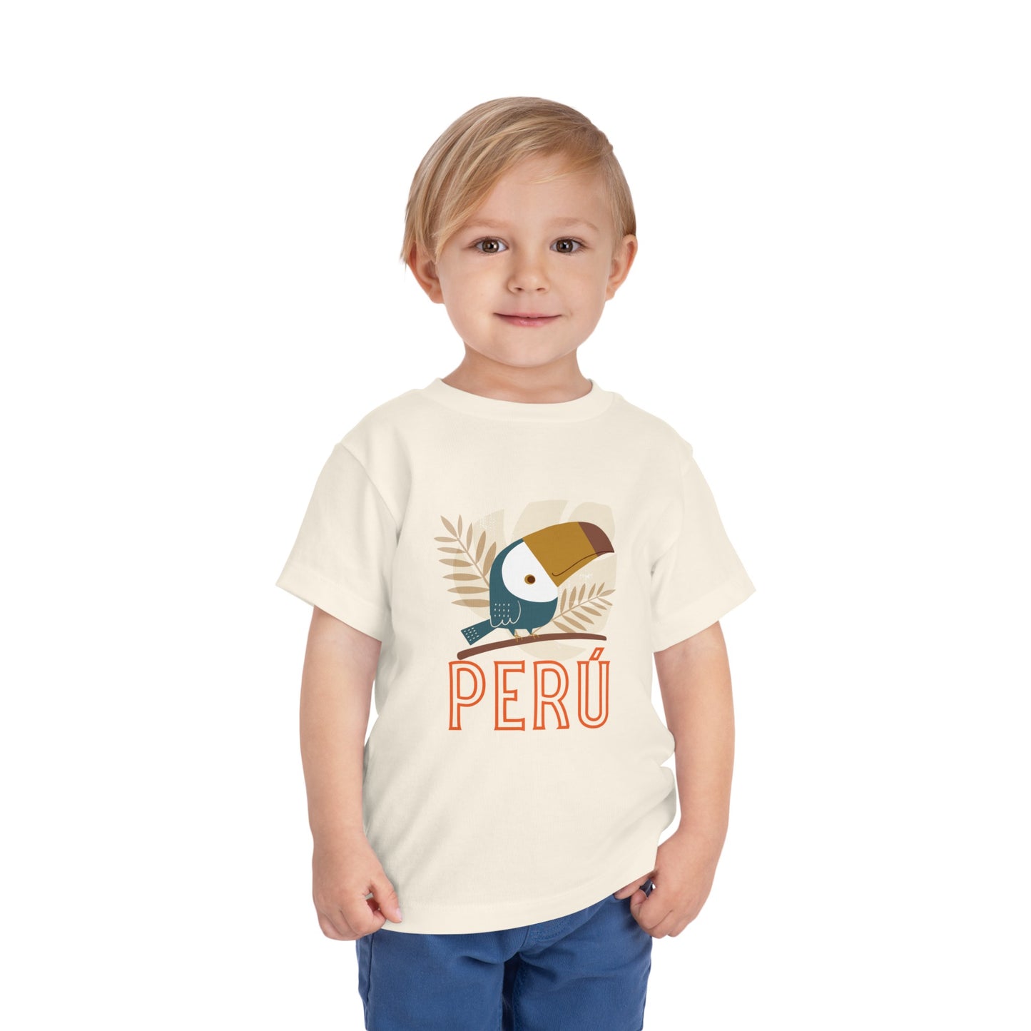 Best PeruvianToddler Short Sleeve Tee "Peru Toucan"