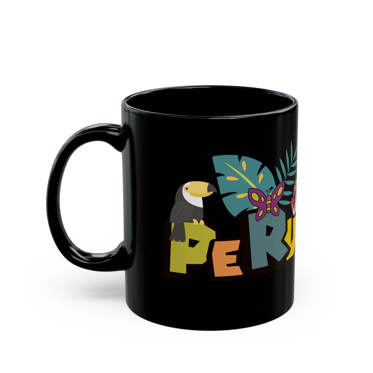 Best Peruvian Black Coffee Mug "Peru Jungle"