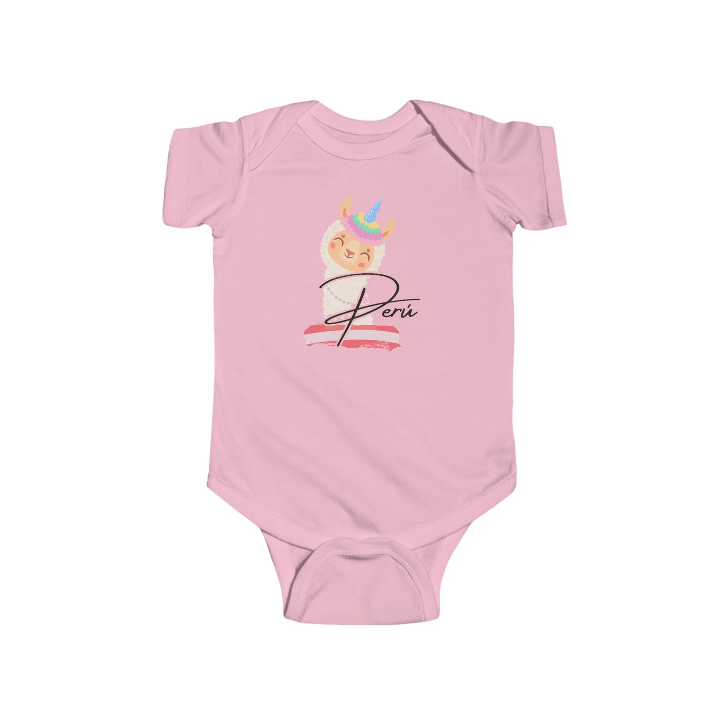 Peruvian Infant Bodysuit "Tiny Explorer's Haven"