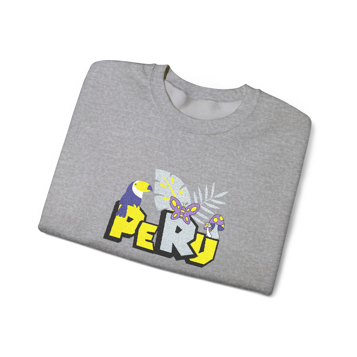Best Peru Jungle Embroidered Sweatshirt USA