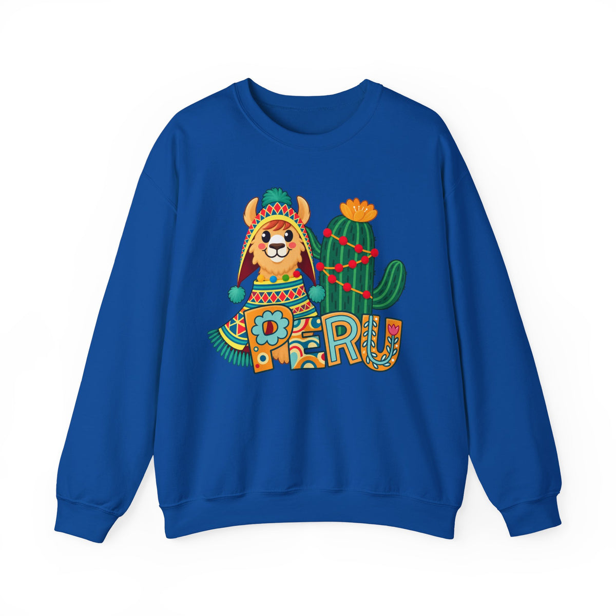 Best Peru Llama Sweatshirt - Cozy Peruvian Crewneck Gift