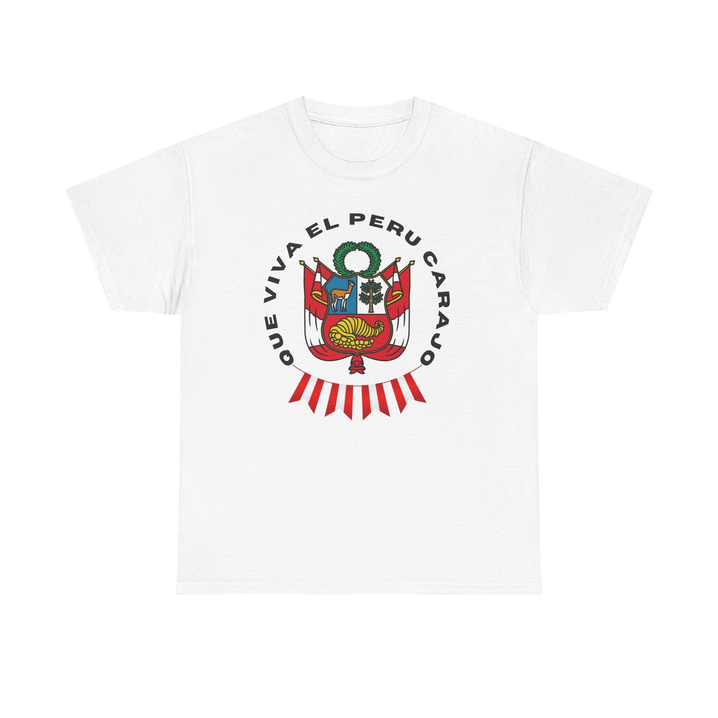 Best Que Viva El Peru Carajo T-Shirt USA Unisex Pride Tee