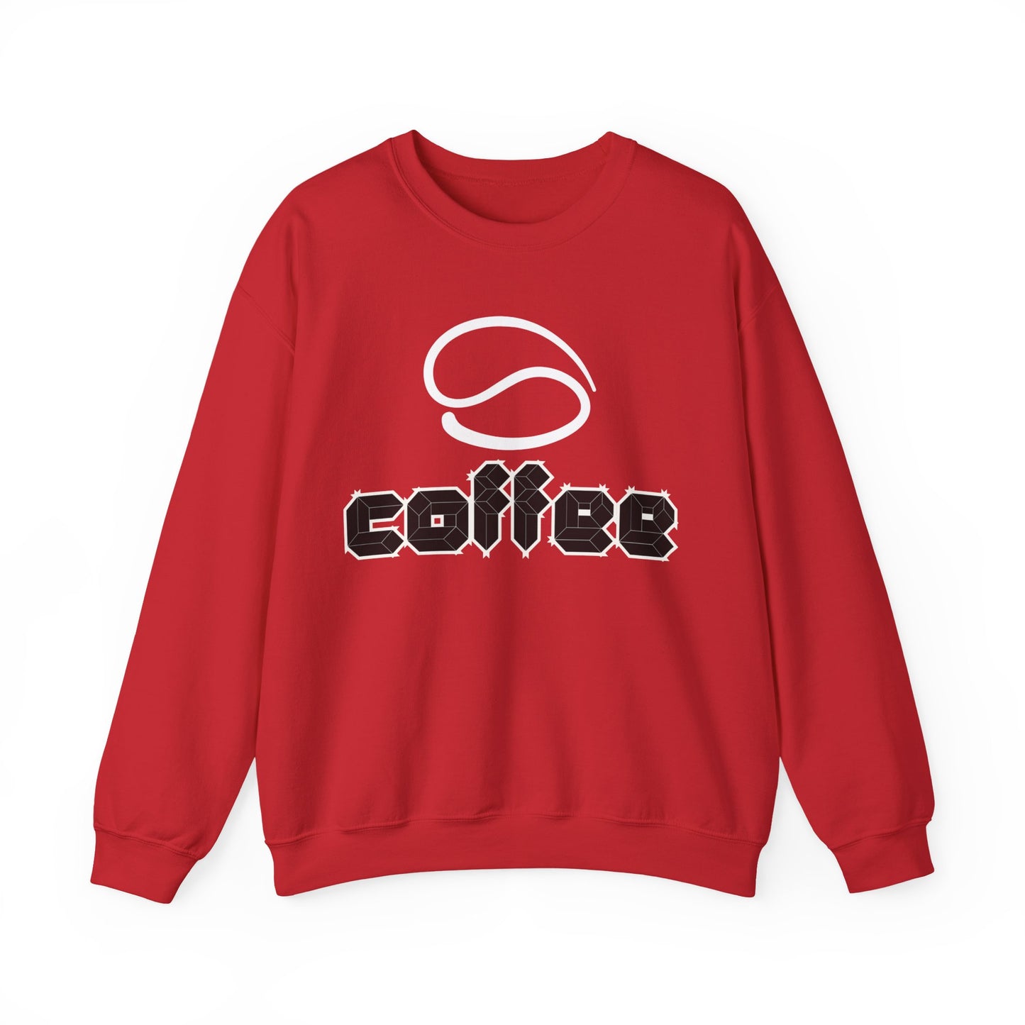 🔴☕ Bold Coffee Sweatshirt USA | Eco-Friendly Unisex Coffee Sweater