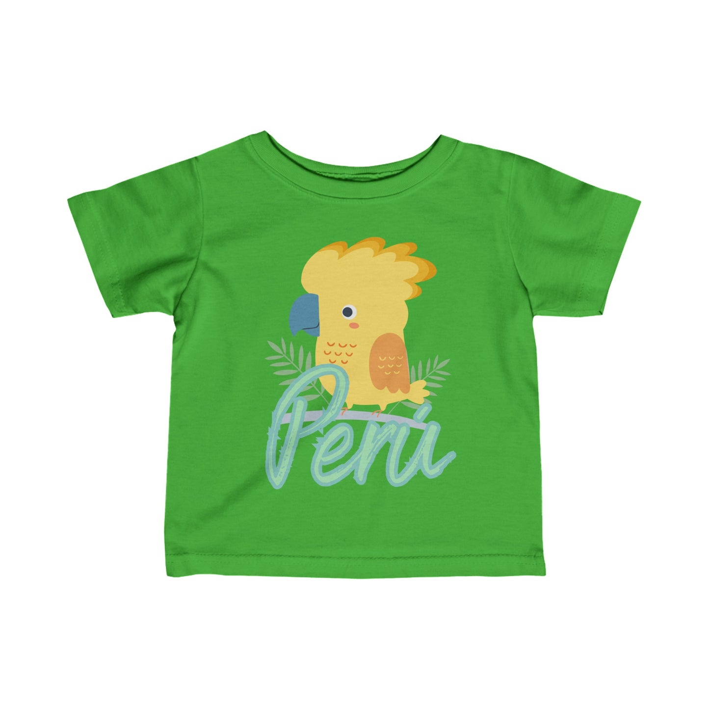 Best Peruvian Infant Fine Jersey Tee "Peru Gallito de Las Rocas"