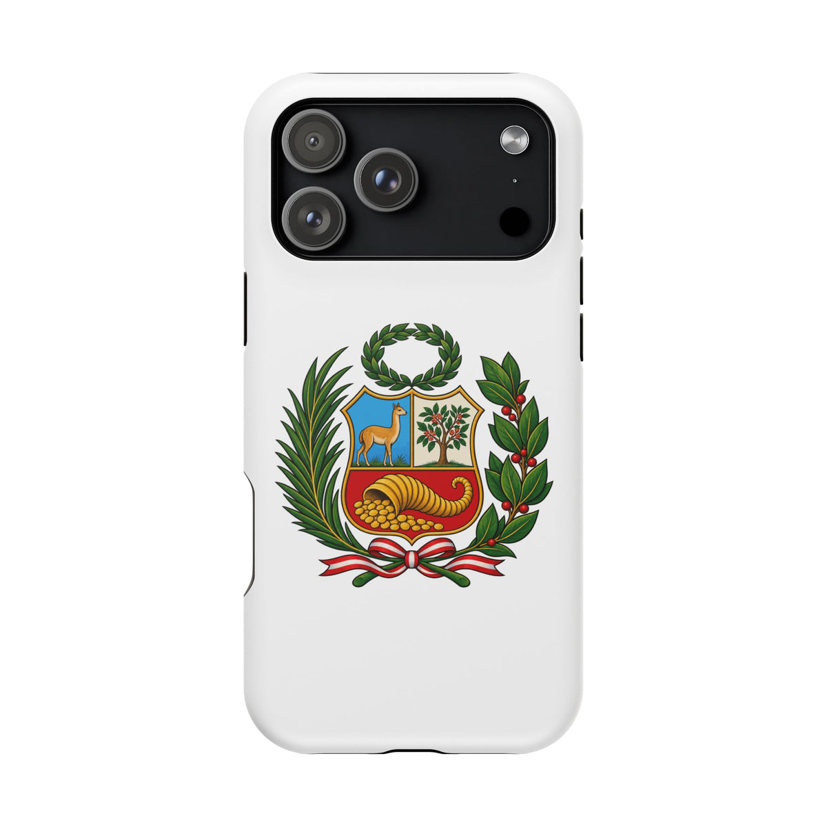 Best Peru Coat of Arms Phone Case - Escudo Nacional Gift