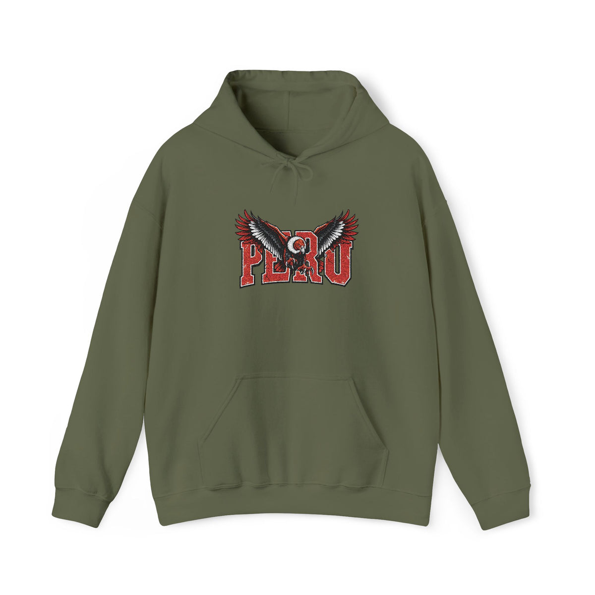 Best Peru Condor Embroidered Hoodie USA