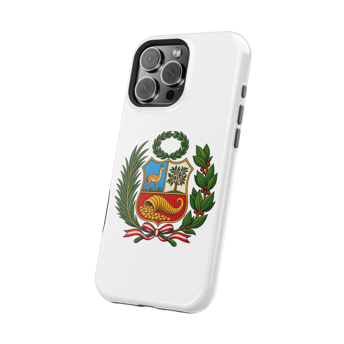 Best Peru Coat of Arms Phone Case - Escudo Nacional Gift