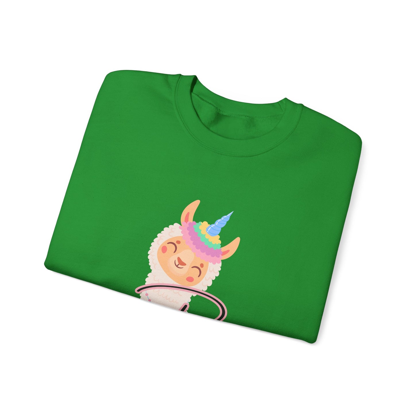 Best Peruvian Unisex Sweatshirt "Llama Unicorn"