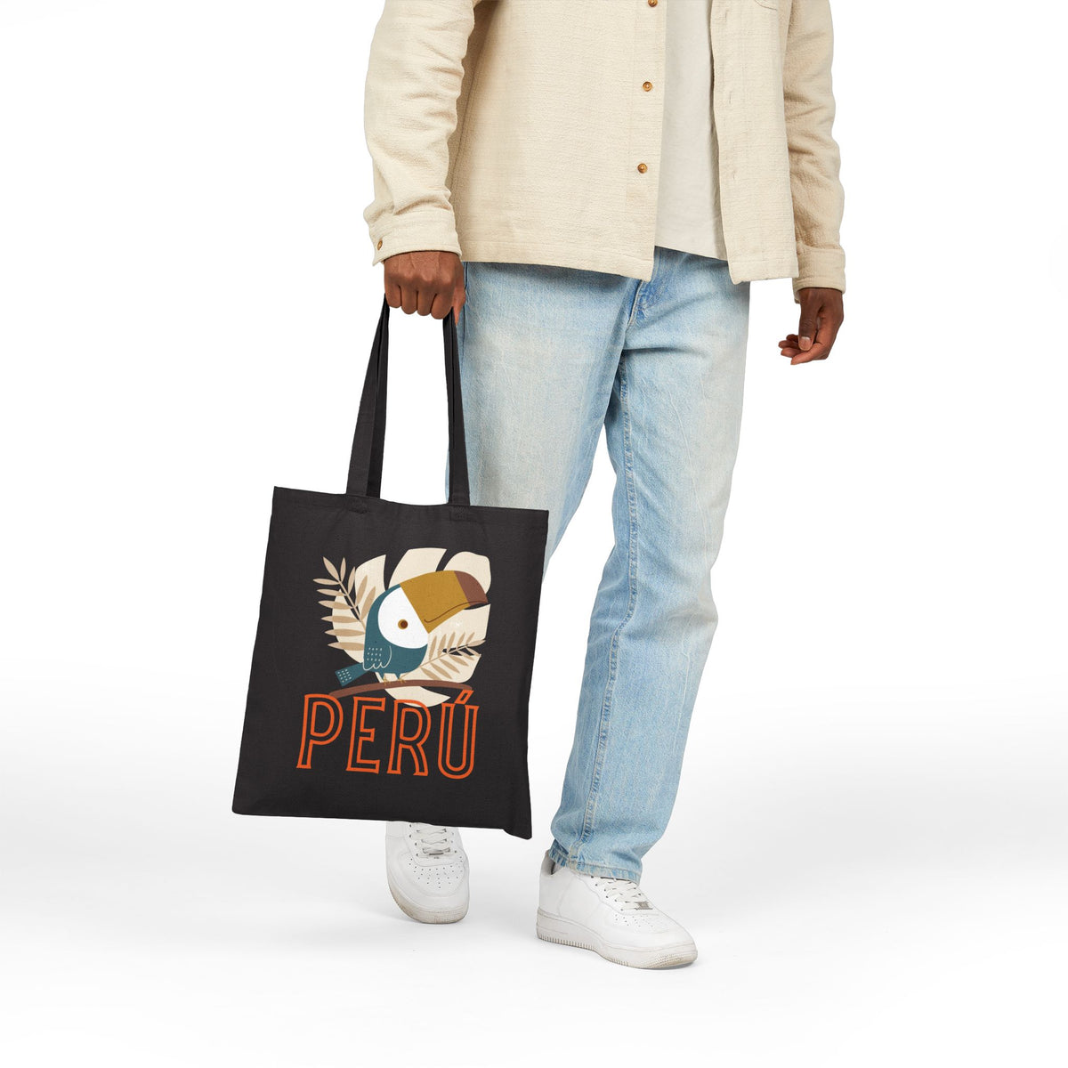 Best Peruvian Canvas Tote Bag "Tucán Perú"
