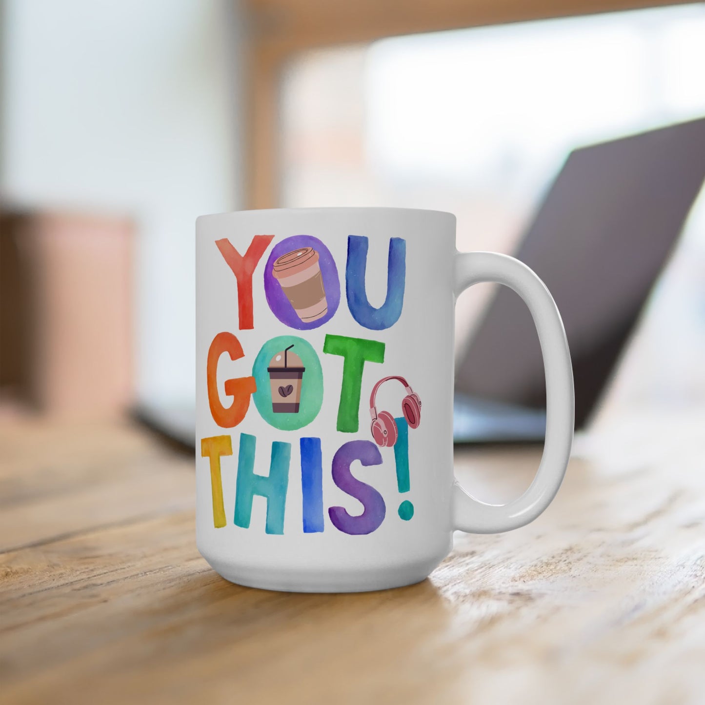 Best White 'You GoT This' Coffee Mug with Hidden Coffee Charm