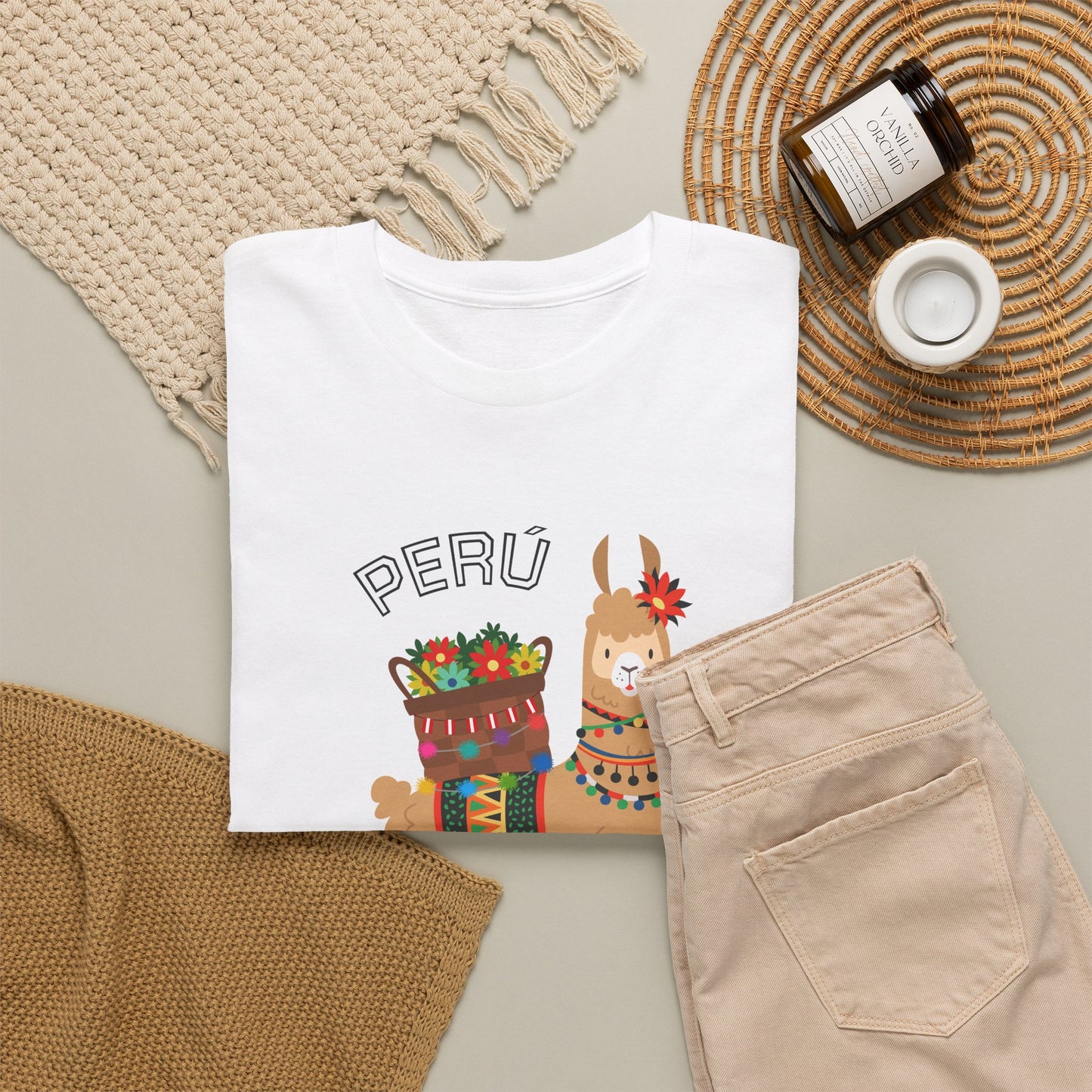 Best Peru Llama T-Shirt USA Unisex Andean Llama Pride Tee