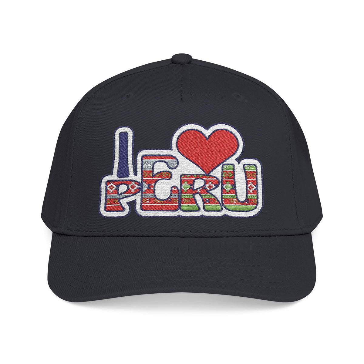 Best I Love Peru Hat - Embroidered Andean Textile Cap