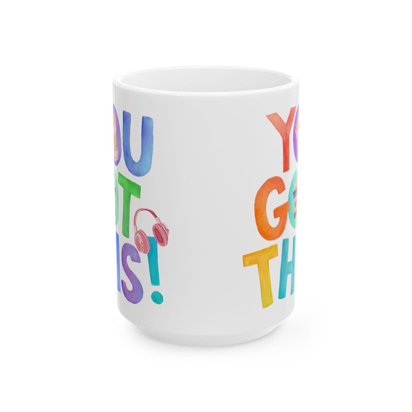 Best White 'You GoT This' Coffee Mug with Hidden Coffee Charm