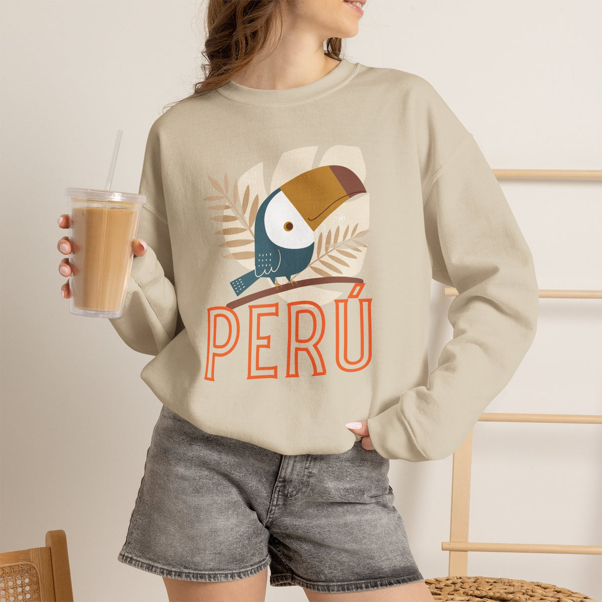 Best Peruvian Unisex Sweatshirt "Peru Toucan"