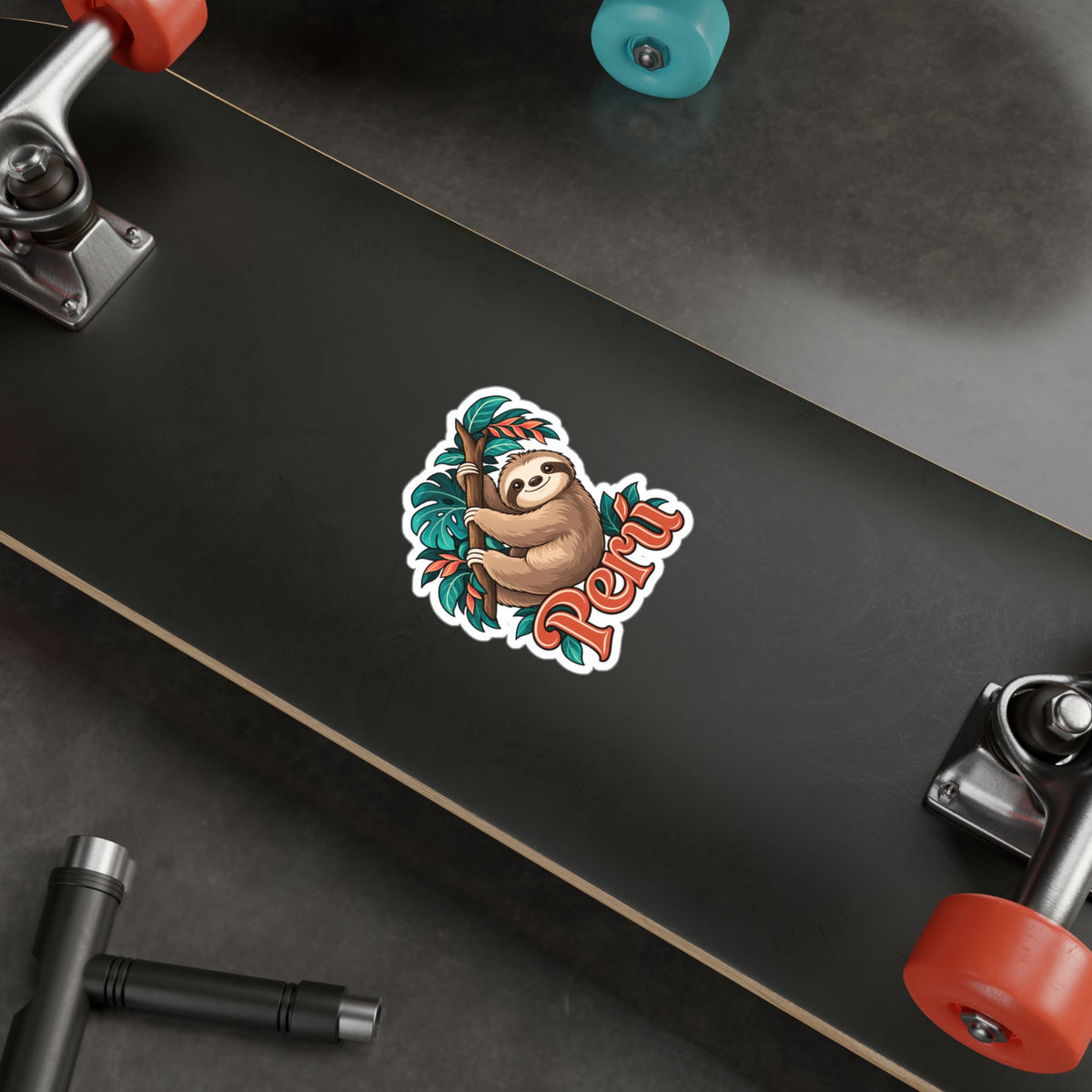Best Peru Sloth Sticker - Cute Amazon Perezoso Vinyl Decal